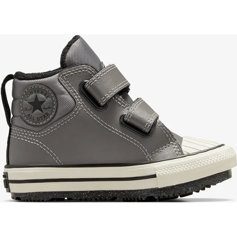 Ботинки детские из кожи Converse Chuck Taylor All Star Berkshire, Серый