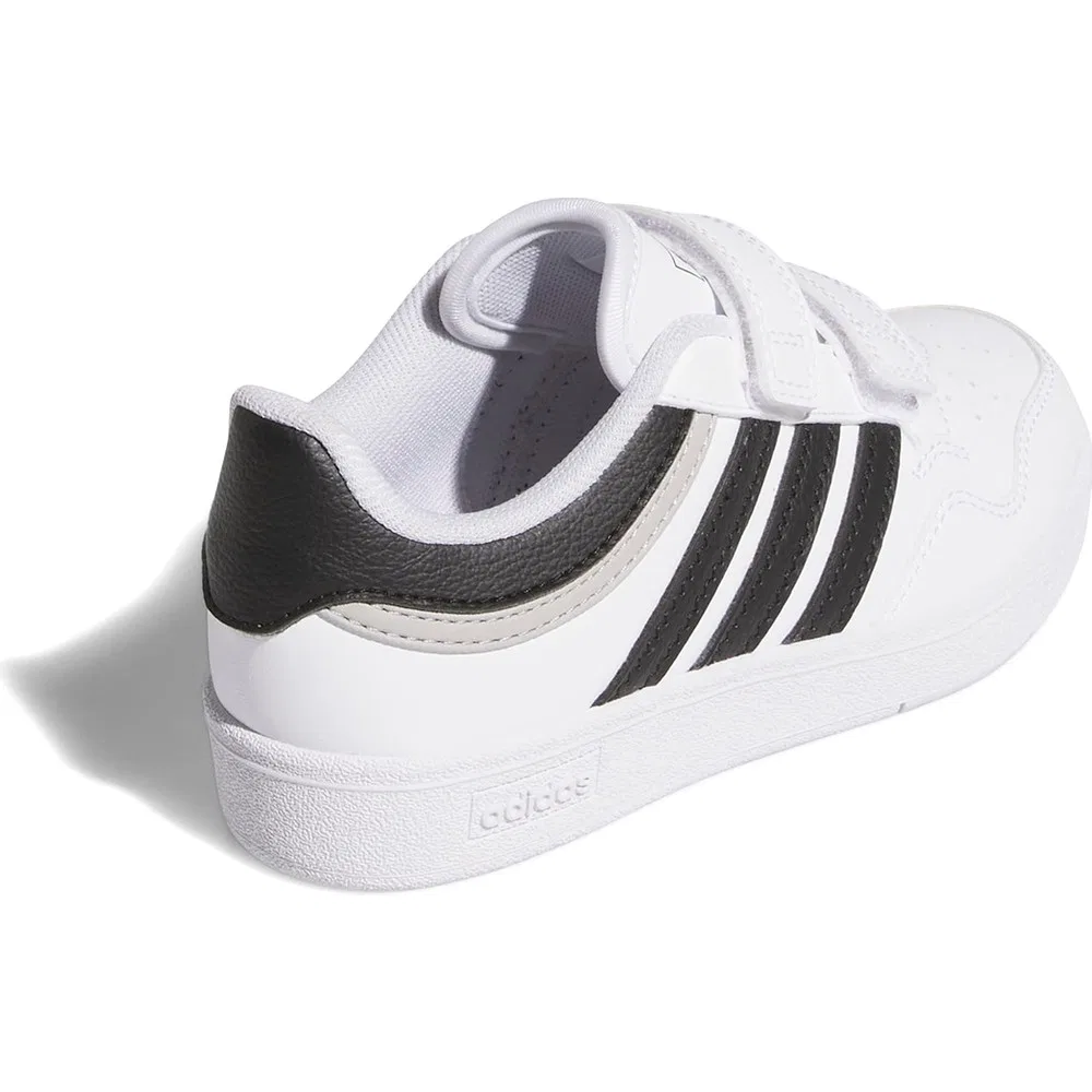 Детские кроссовки с искусственной кожи Hoops 4.0 adidas — фото 3