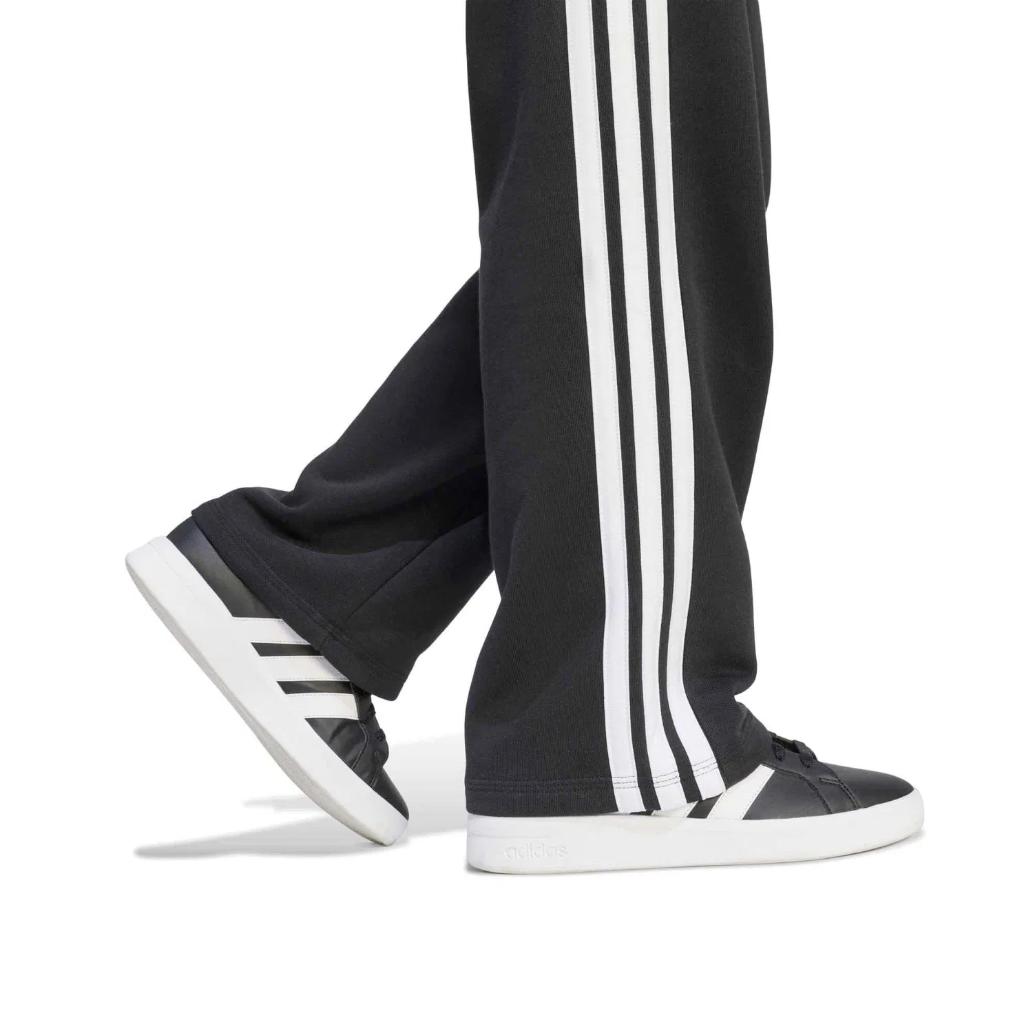 Детские штаны Adidas Sport Jg 3S Ft Oh Pt, Schwarz — фото 4