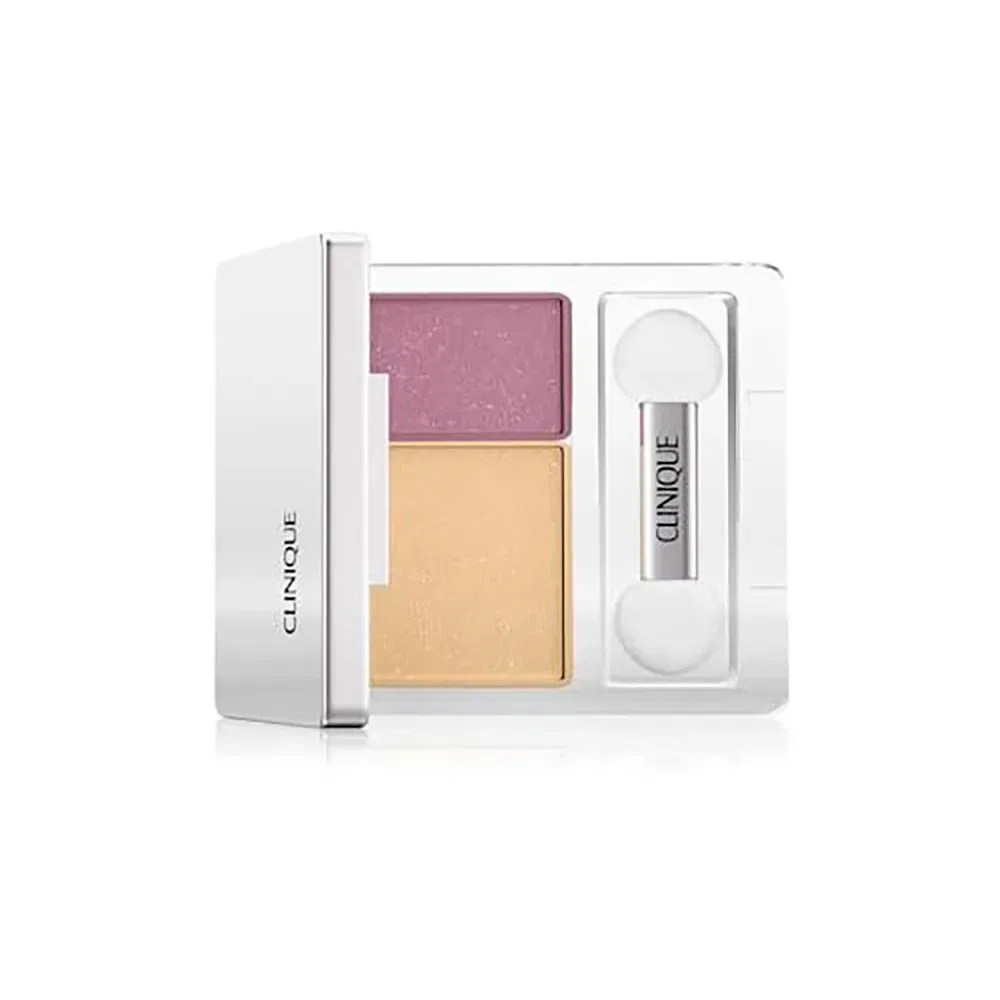 Тени для век All About Duo Beach Plum Clinique, бежевый
