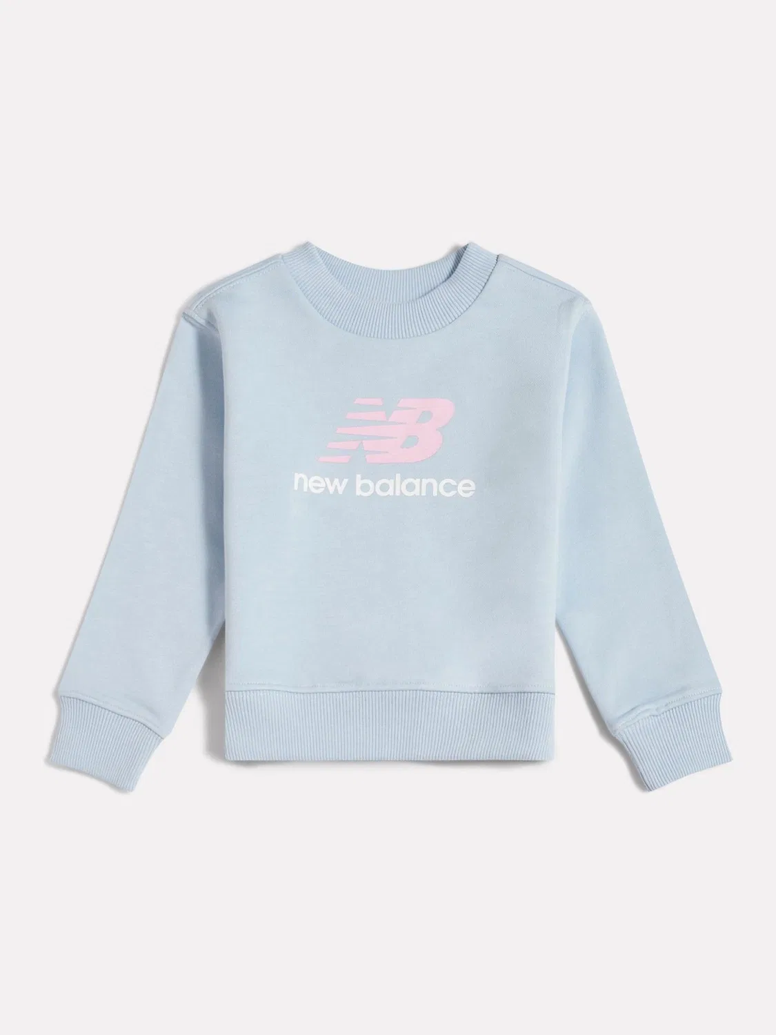 Свитшот с логотипом Stacked NB New Balance, синий