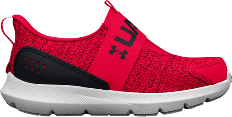 

Кроссовки Under Armour Surge 3 Slip TD Red Black, красный