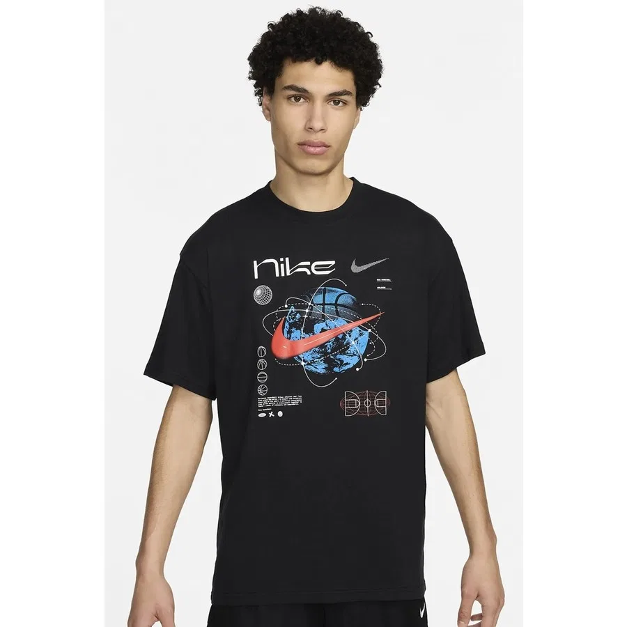 Футболка с длинным рукавом MAX90 Basketball Nike, Черный