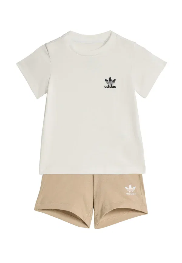 Комплект унисекс: футболка, шорты Adidas Originals, хаки
