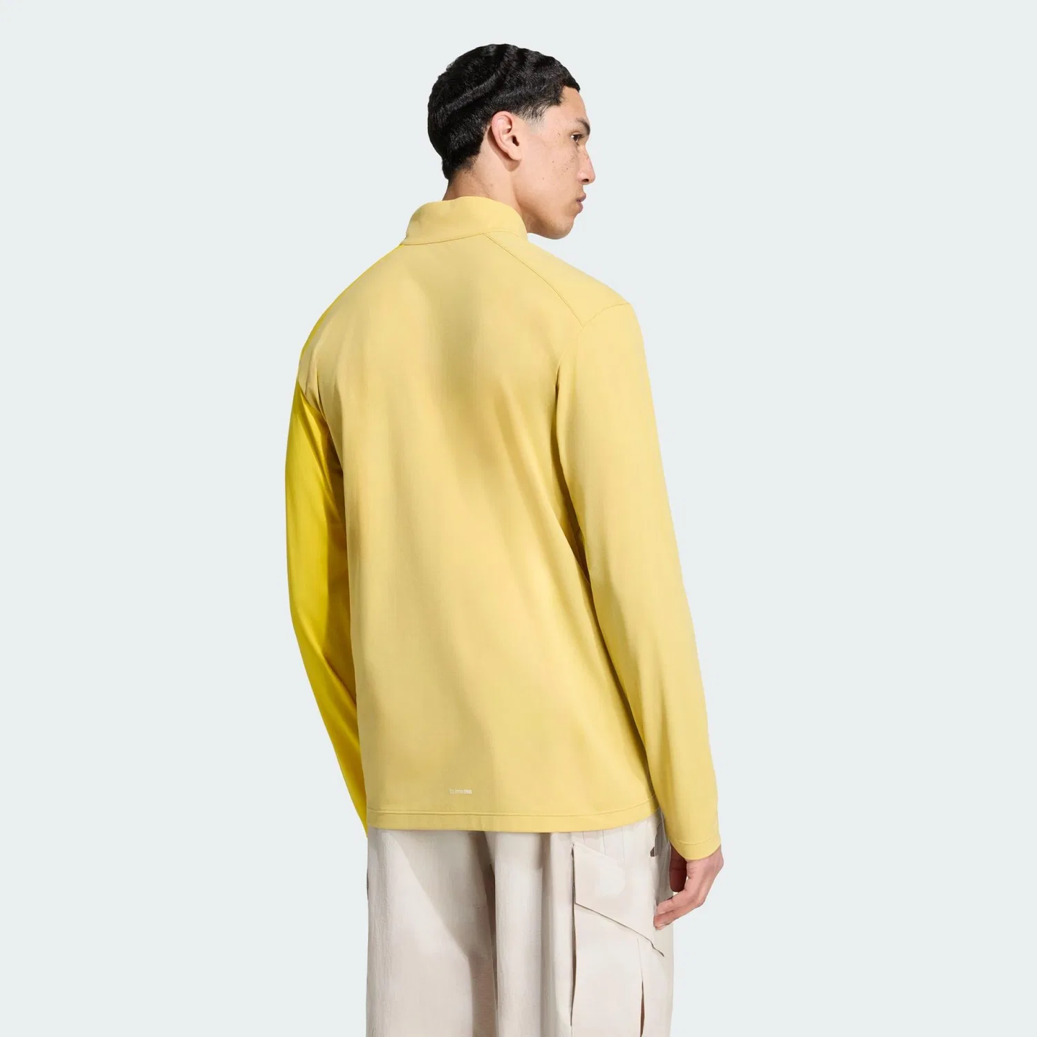 Мужская футболка с принтом TERREX Multi Climacool 1/2 Zip Longsleeve Adidas, Grau — фото 3