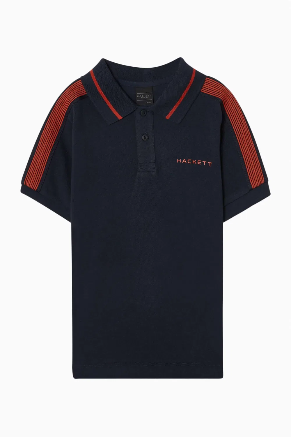 Рубашка поло с цветными блоками Hackett London, синий