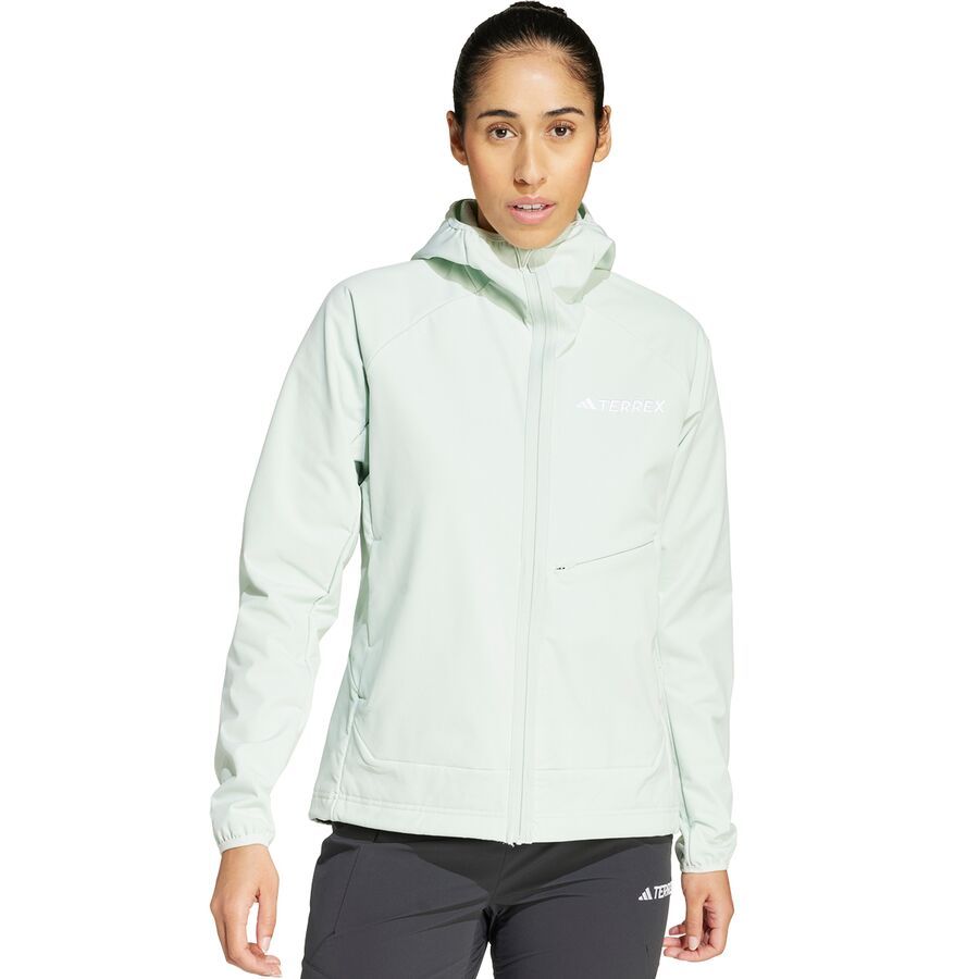 

Куртка Adidas TERREX Xperior Medium Fleece Hooded Adidas TERREX, Linen Green