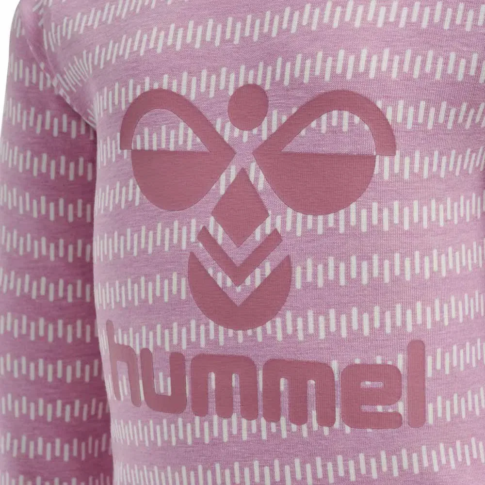 Боди с длинным рукавом Esme Hummel, розовый — фото 4