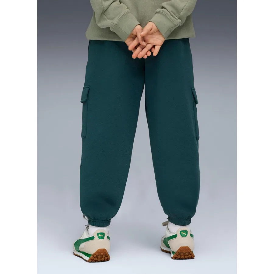 Спортивные штаны карго Mid90S Cargo Puma, Зеленый — фото 3