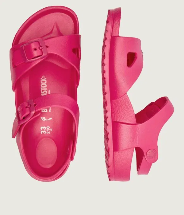 Детские сандалии для девочек пластиковые Birkenstock, Fuxia — фото 4