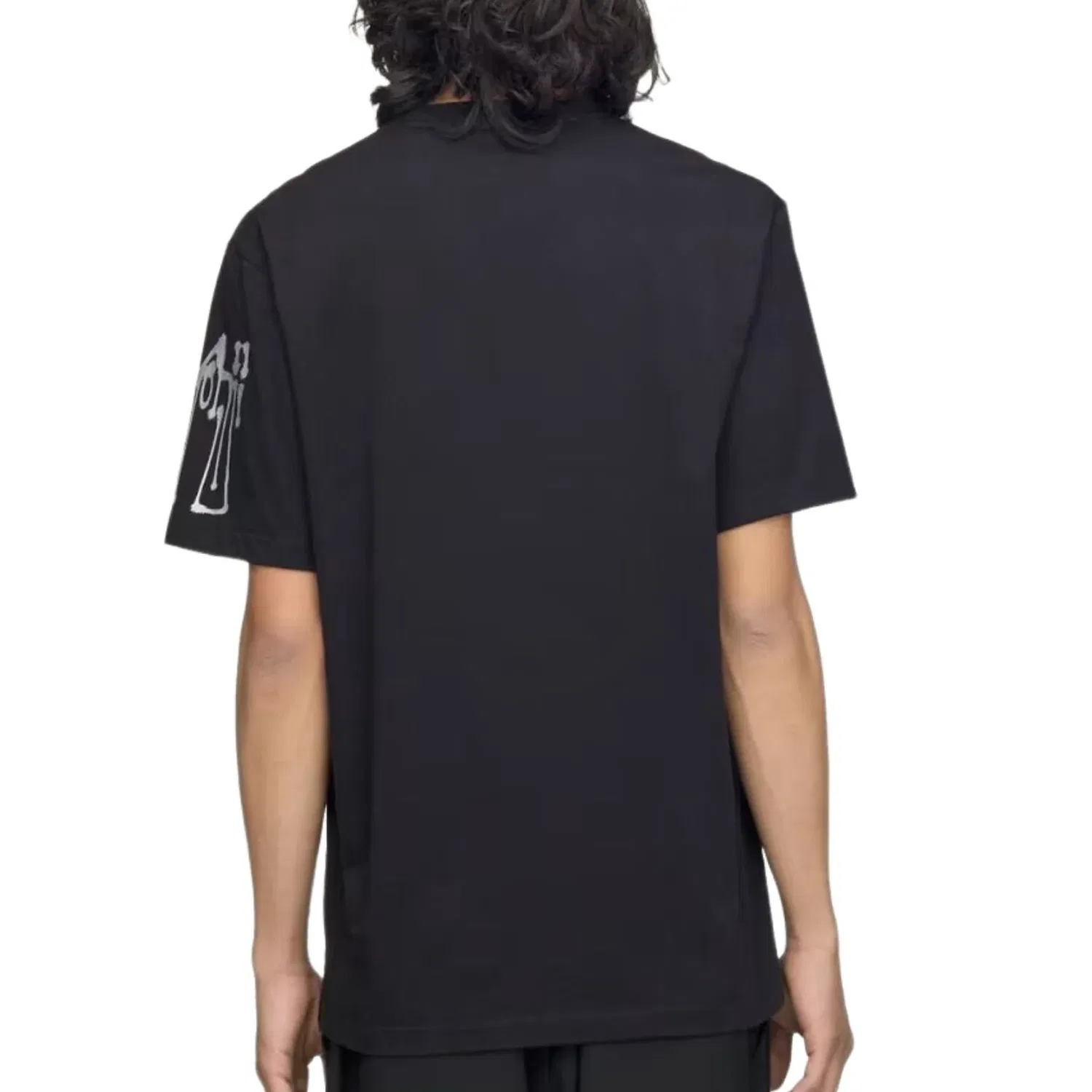 Мужская футболка Y-3 Chito City Graphic T-Shirt Asia Sizing 'Black' adidas, черный — фото 4