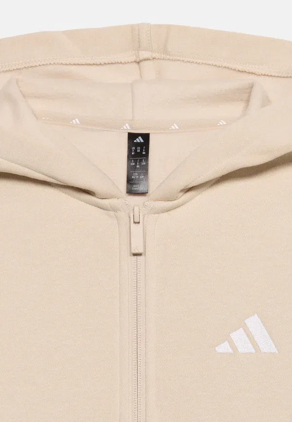 Детская толстовка унисекс на молнии Adidas Performance, белый — фото 3