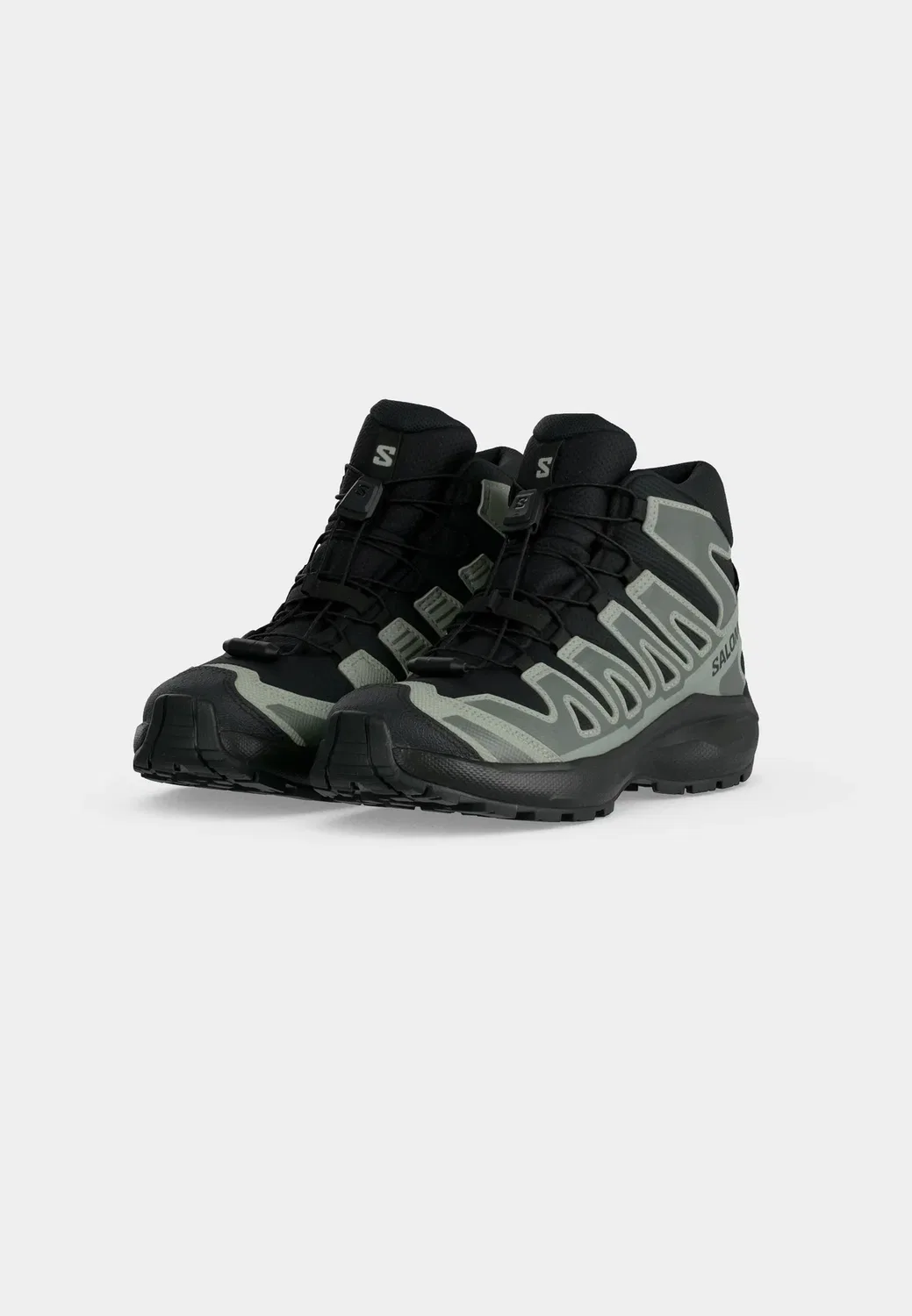 Водонепроницаемые унисекс походные ботинки Xa Pro Mid Salomon, Black/Sedona Sage/Wrought Iron — фото 3