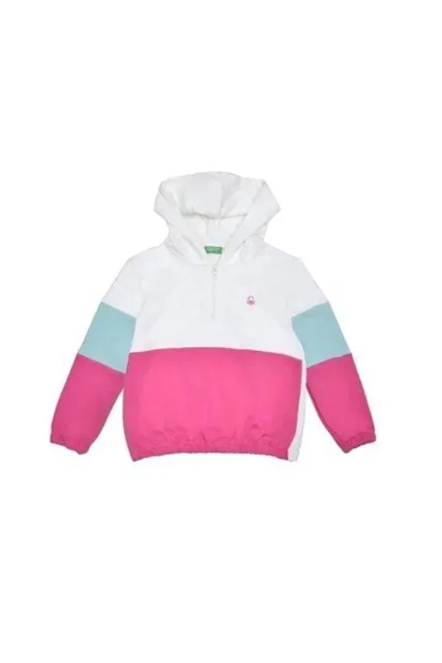 Детское пальто для девочек с длинным рукавом United Colors Of Benetton, Block