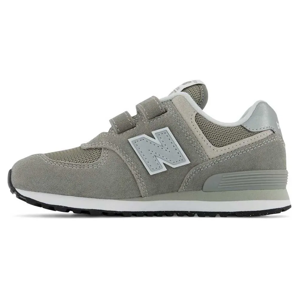 Кроссовки New Balance 574 Core Hook & Loop, серый — фото 3