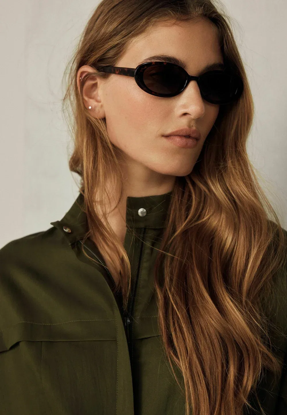 Комбинезон с короткими рукавами и воротником-стойкой, укороченный крой Next, Khaki Green