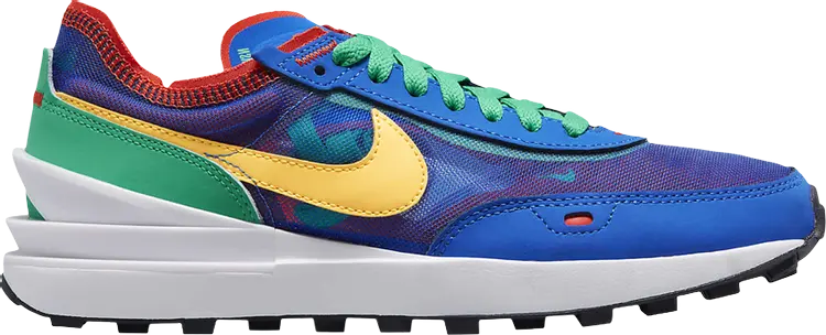 

Кроссовки Nike Wmns Waffle One 'Game Royal Citron Green', синий