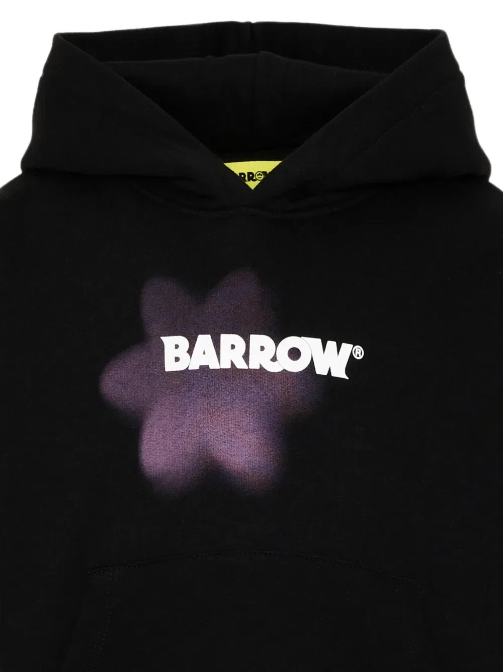 Худи из хлопка с графическим принтом Barrow Kids, черный — фото 3
