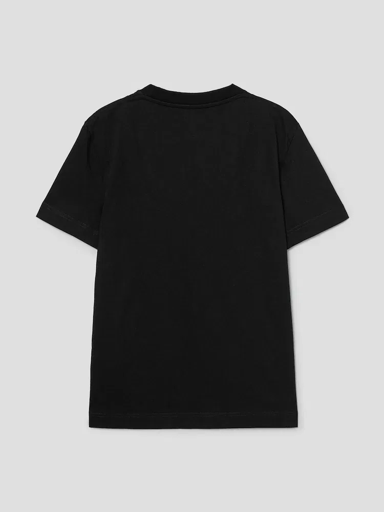 Футболка с логотипом и лентой, свободный крой JACQUEMUS, Black — фото 2