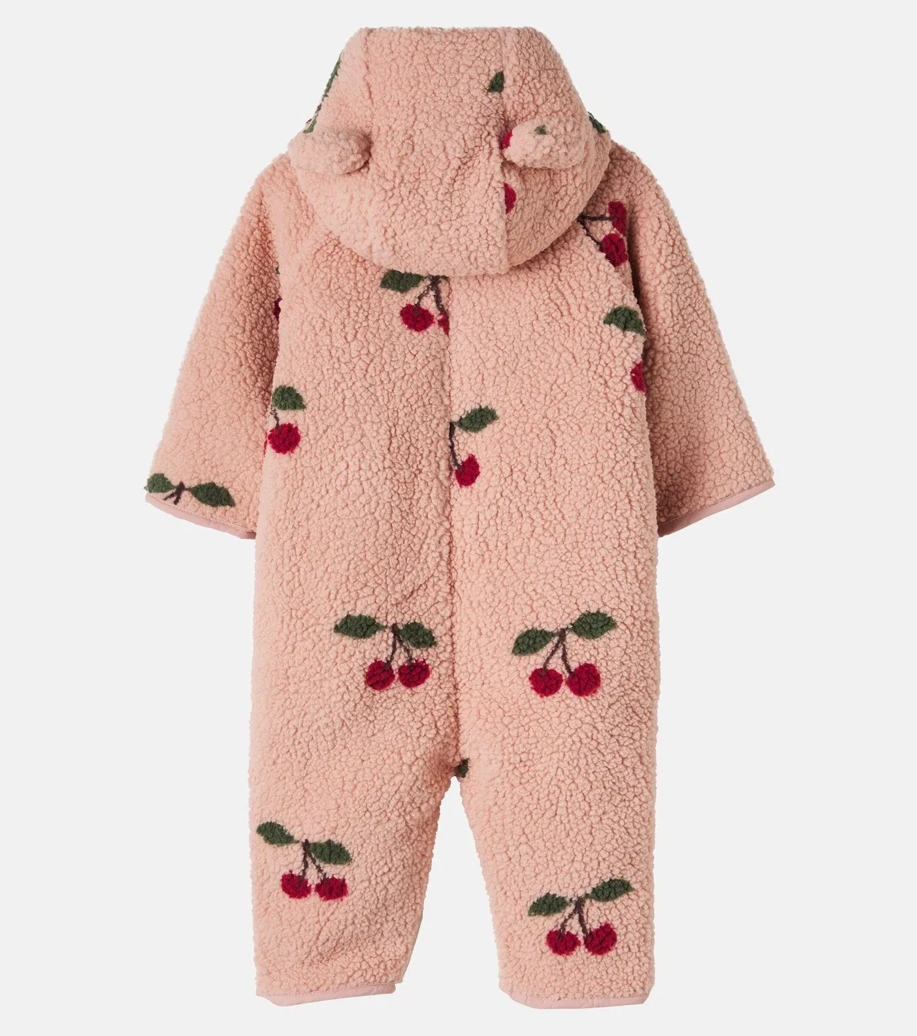 Детский комбинезон с капюшоном и принтом Baby Jody Konges Sløjd, розовый — фото 3