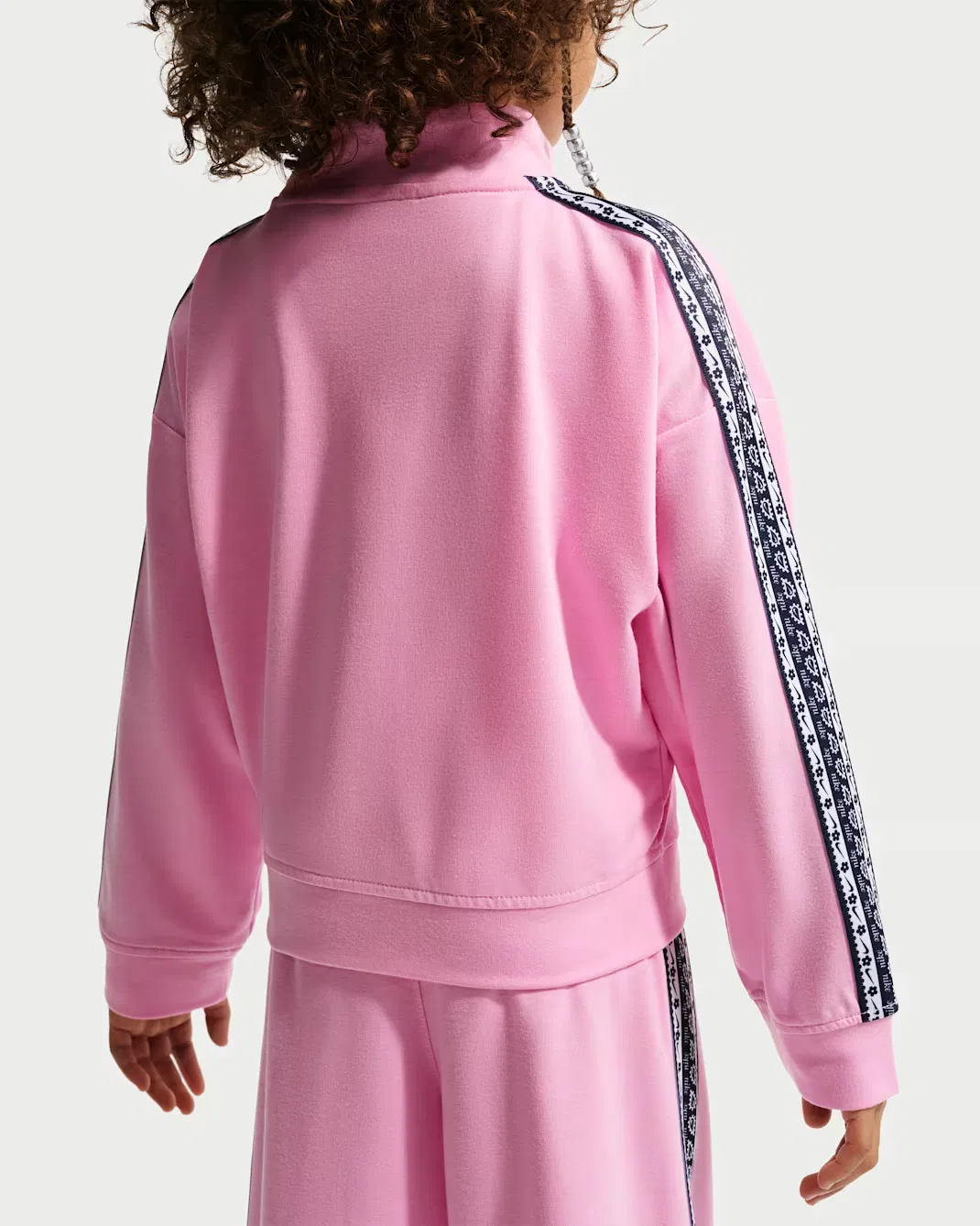 Little Kids' 2-Piece Track Set Nike Retro Remix, Pink Rise — фото 3