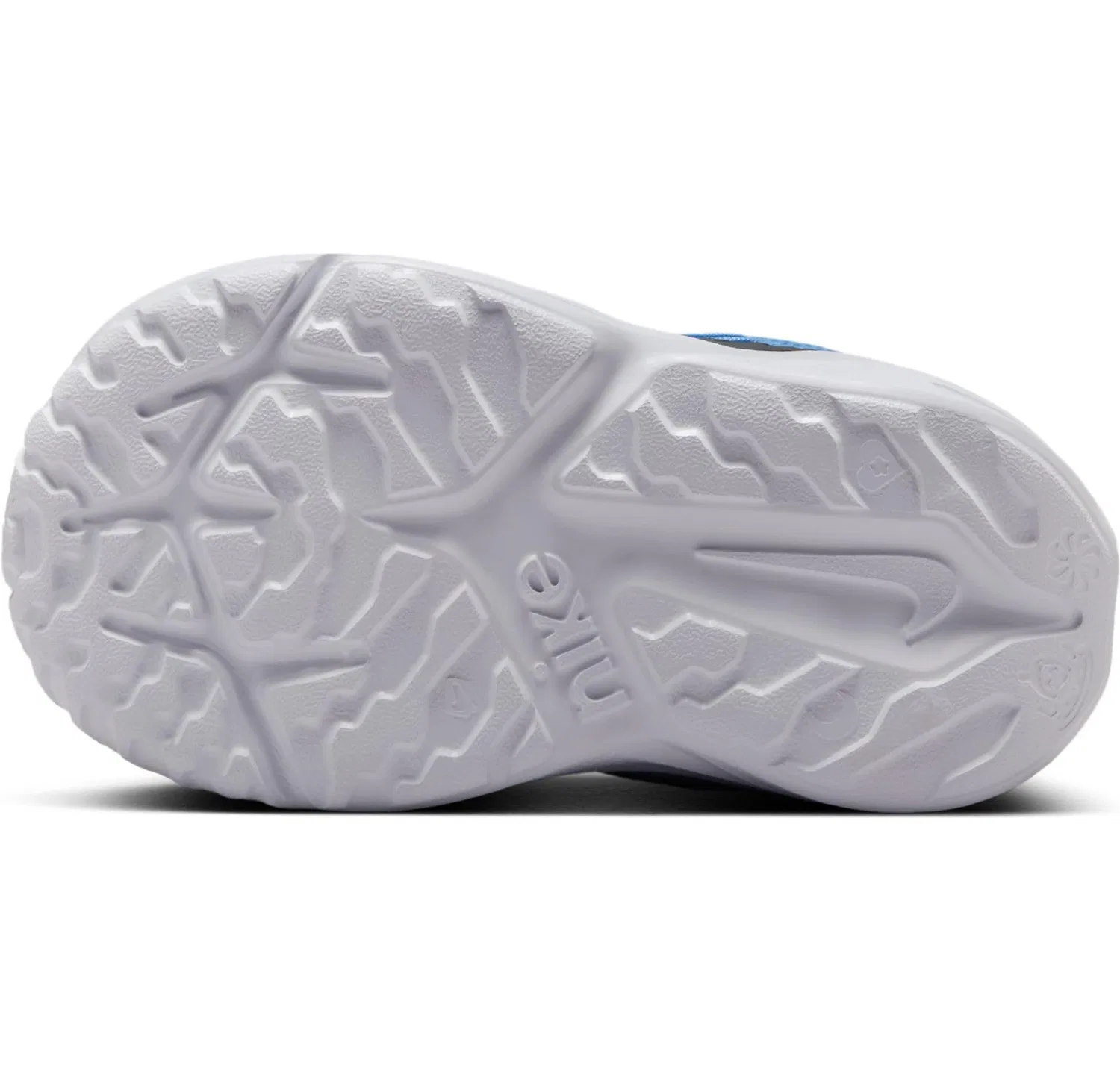Детские кроссовки для мальчиков с шнуровкой Star Runner 4 NN NIKE, Bluebeyondanthracite Bluetint White — фото 4