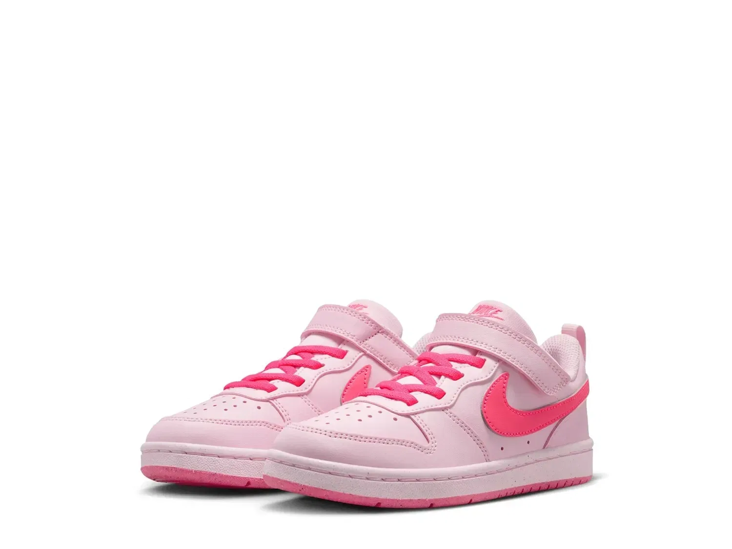 Кроссовки детские Nike Court Borough Low Recraft, Light Pink — фото 3
