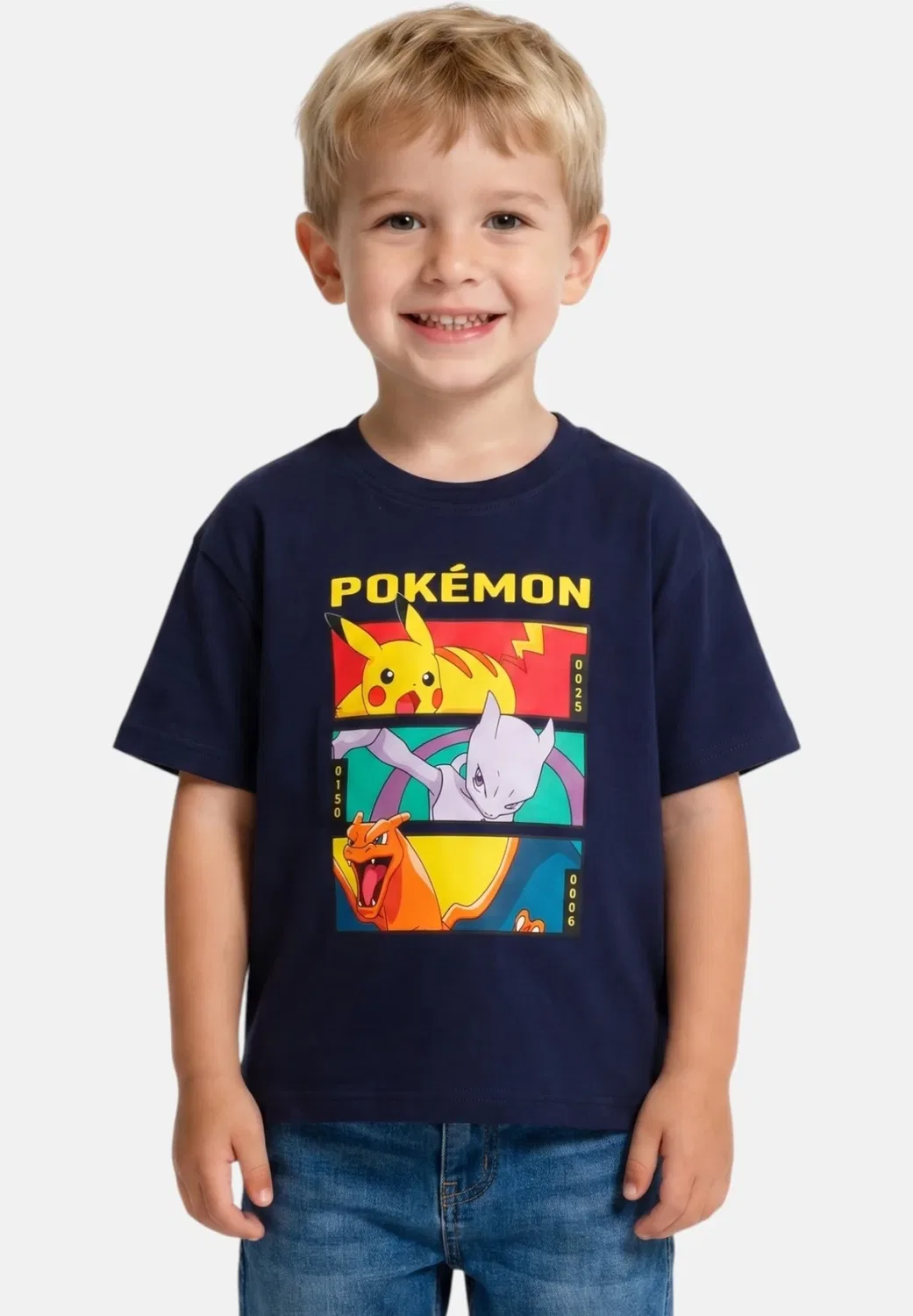 Футболка с принтом Pokemon, Noir