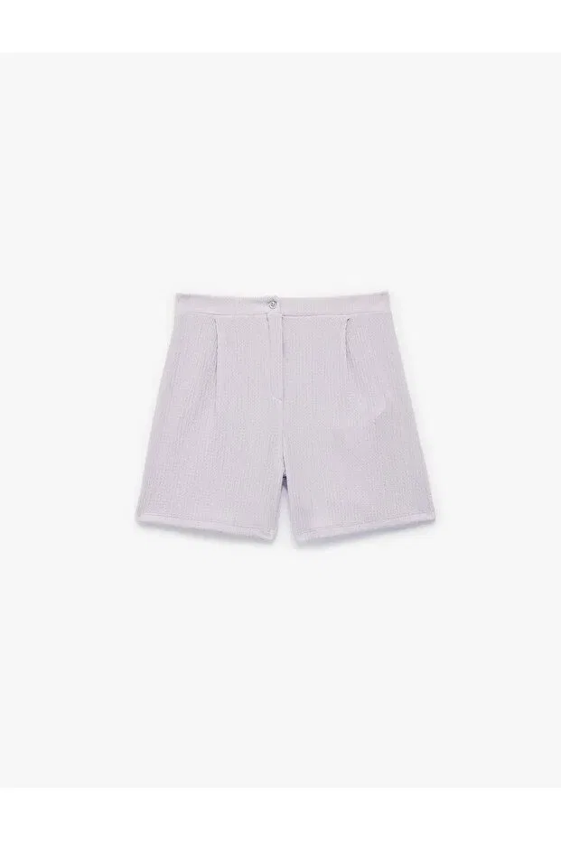 Детские шорты для девочек джинсовые Regular Fit Koton, Lilac