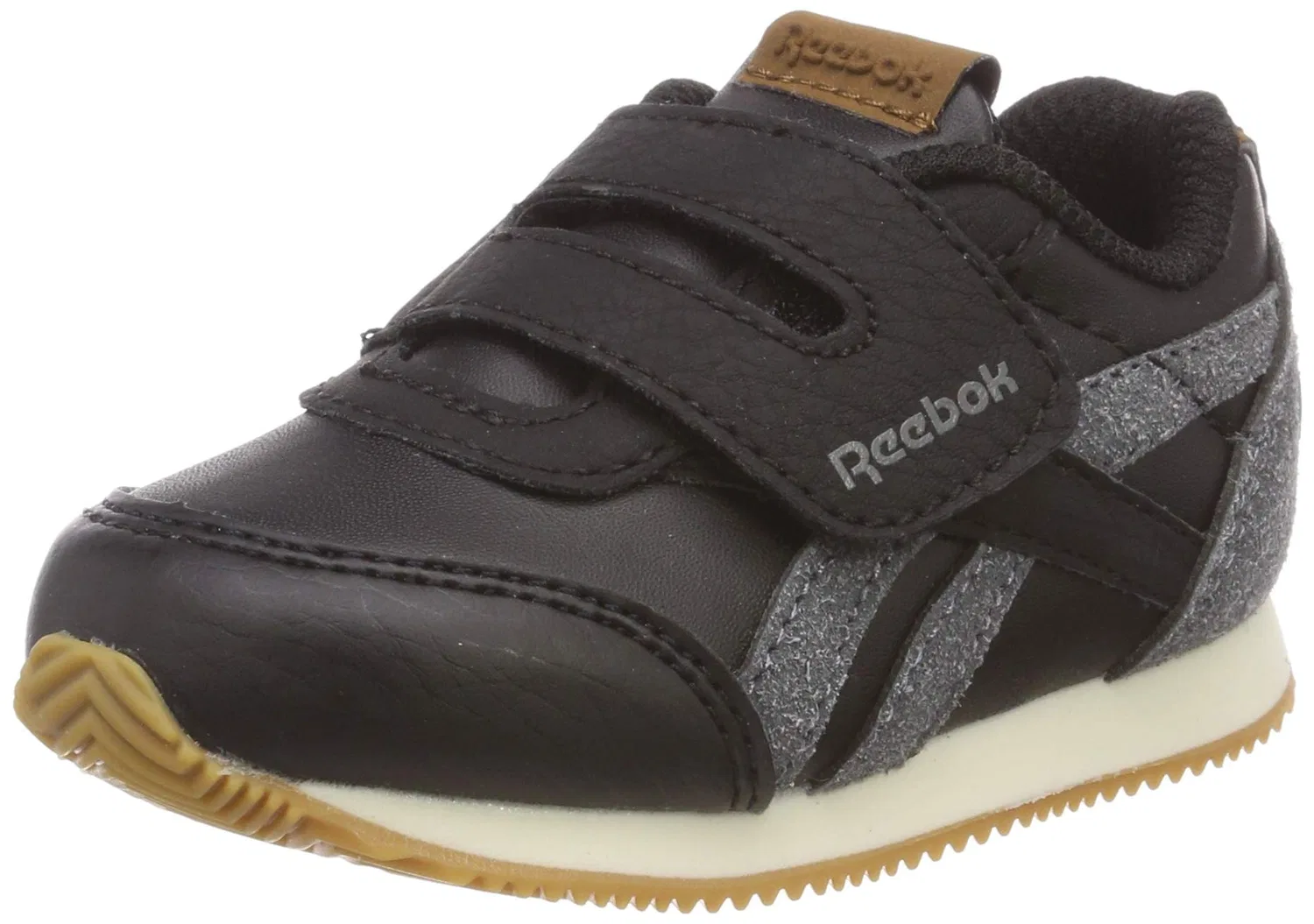 Детские спортивные кроссовки для мальчиков Reebok Royal Cljog 2 KC, Multicolour Outdoor Black Graphite Cream Wht Gum 000