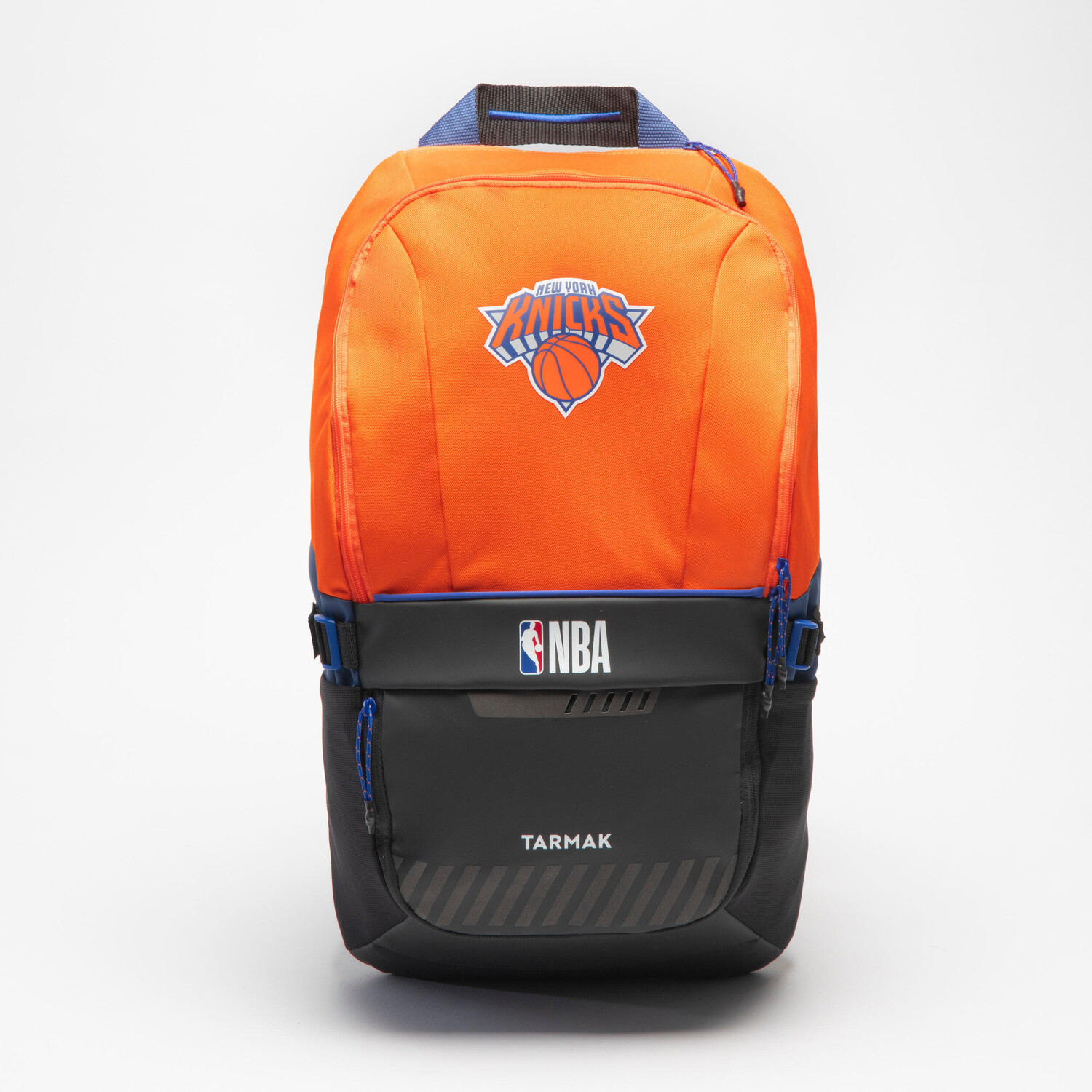 

Рюкзак баскетбольный 25л NBA R500 New York Knicks оранжевый TARMAK, оранжевый/космический синий