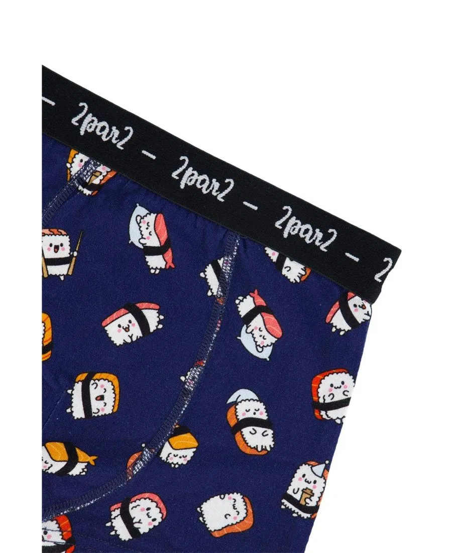 Комплект трусов-боксеров с принтом, 3 шт., Animal Prints Deux par Deux, Fun Print — фото 4