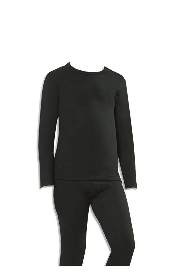 Детский для мальчиков термокостюм хлопковый Bejamonti Chocolate Baby Kids, Black