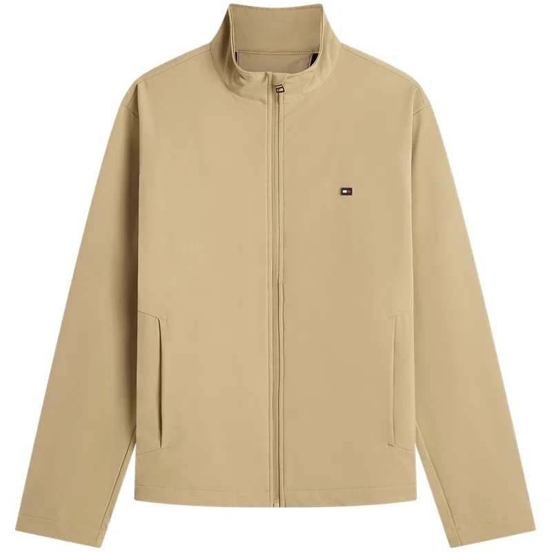 Мужская куртка с воротником-стойкой Khaki RAI Tommy Hilfiger