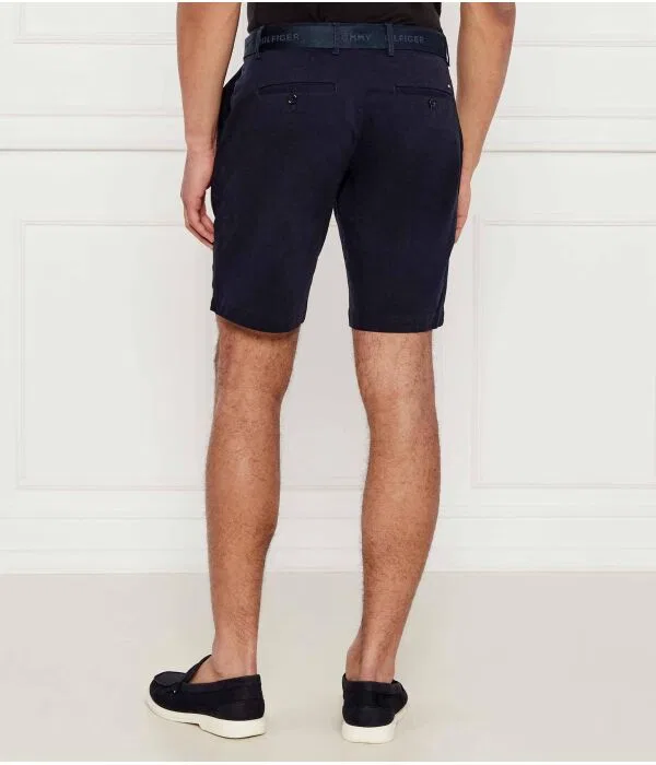 Мужские шорты чинос с ремнем Brooklyn Slim Fit Tommy Hilfiger, Blu Marino — фото 3
