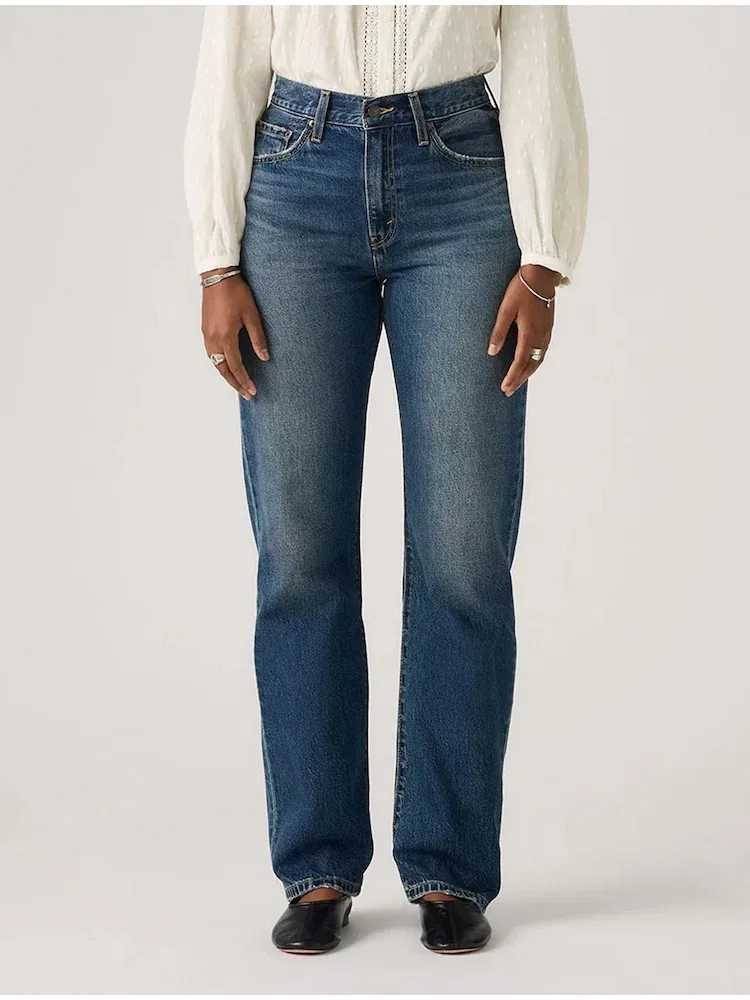 Джинсы длинные/миди, модель Easy Dad Jeans LEVIS