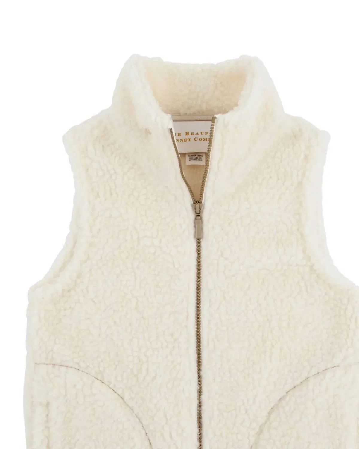 Детский жилет для девочек с фактурной отделкой Van Camp Vest The Beaufort Bonnet Company, Palmetto Pearl — фото 2