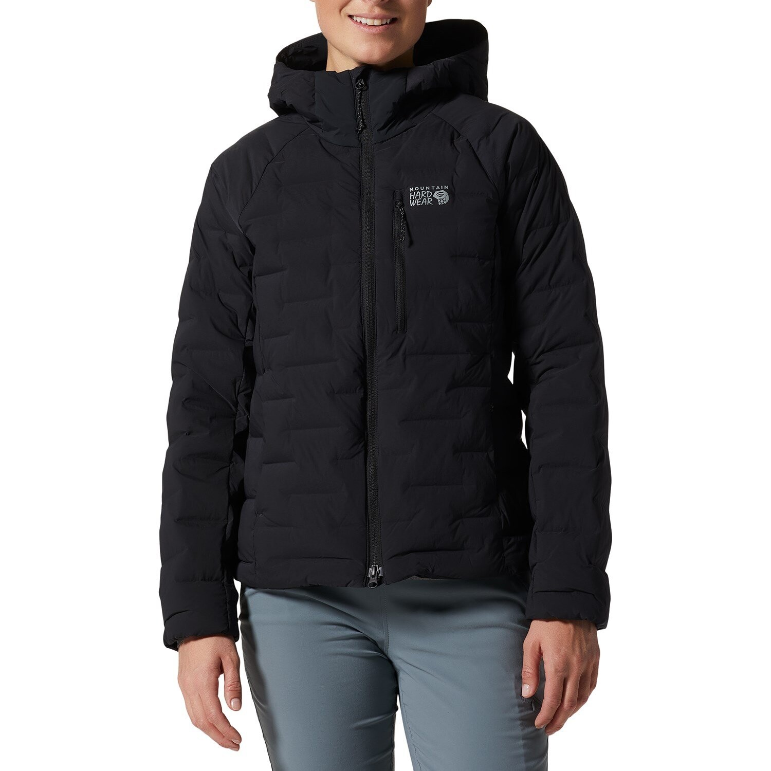 

Толстовка Mountain Hardwear Stretchdown с капюшоном, черный