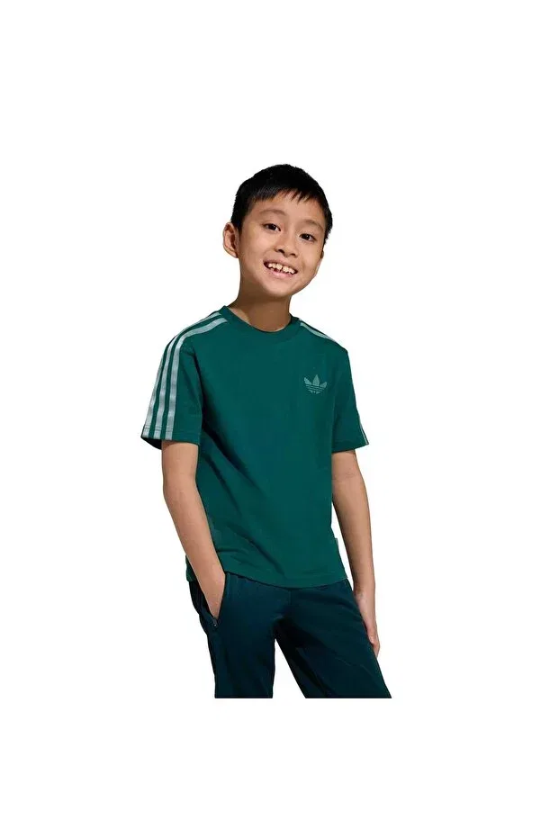 Детская футболка с принтом Adidas, Green