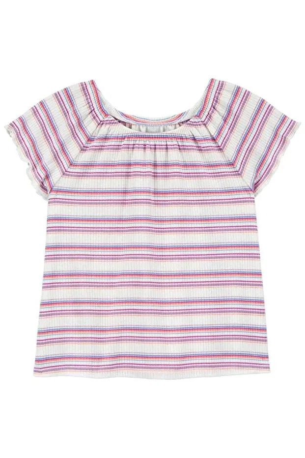 Детская футболка для девочек хлопковая Oshkosh, Multicolor