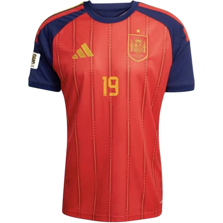 Детская футболка футбольная с коротким рукавом Adidas Bright Red (Armband Seal Edition)