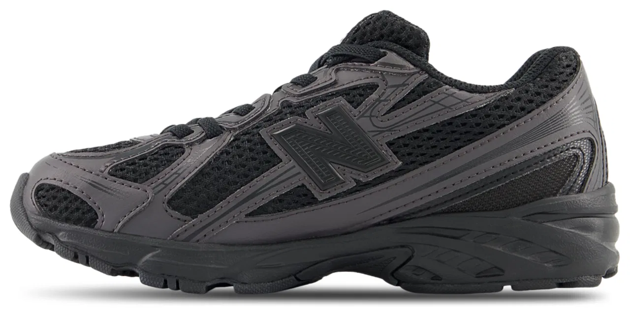 Кроссовки для мальчиков 740 New Balance, цвет Black/Cement — фото 2