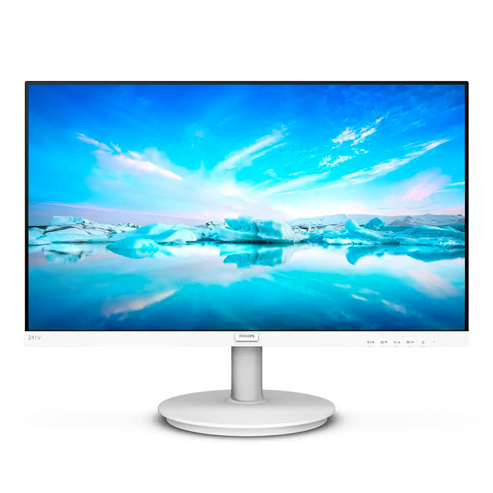 

Монитор Philips 241V8W, 23.8", 1920x1080, 75 Гц, IPS, белый