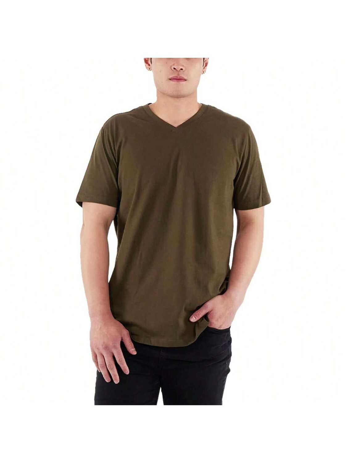 

Футболка мужская Rich Cotton BLK-M премиум-класса, оливковый