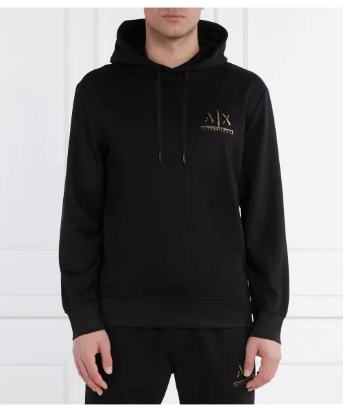 

Толстовка Regular fit Armani Exchange, черный