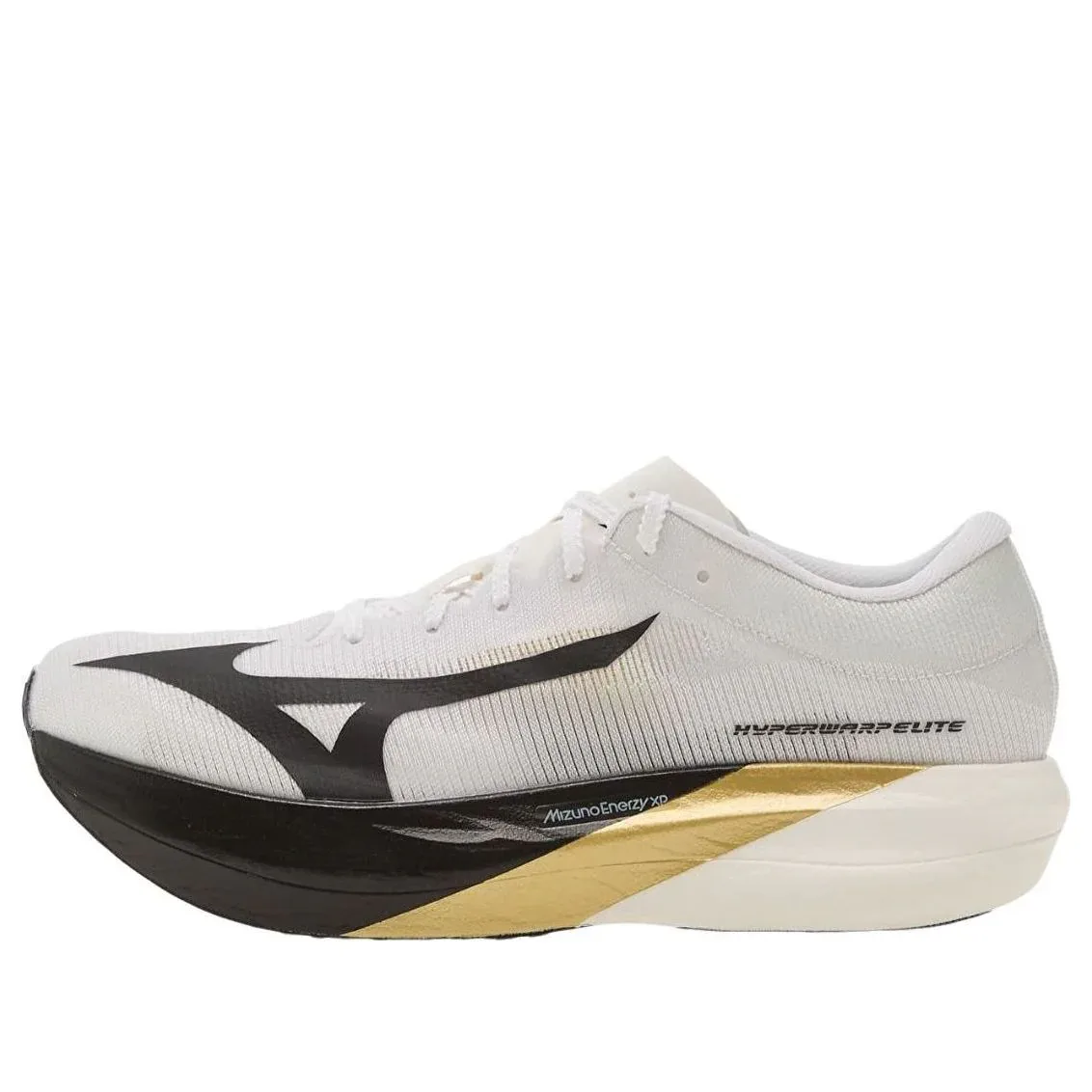 Кроссовки Mizuno Hyperwarp Elite 'White Black Gold'
