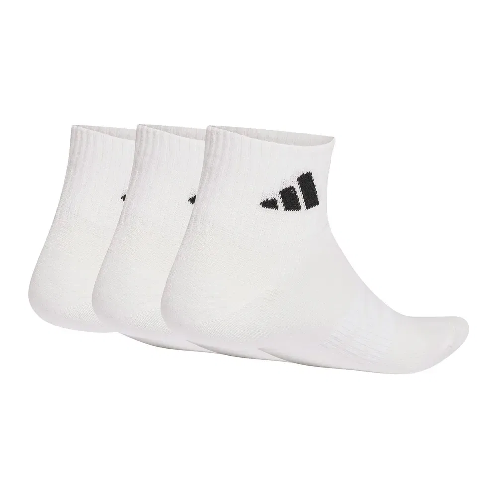 Носки Thin&Light Sportswear Ankle 3 шт Adidas, белый