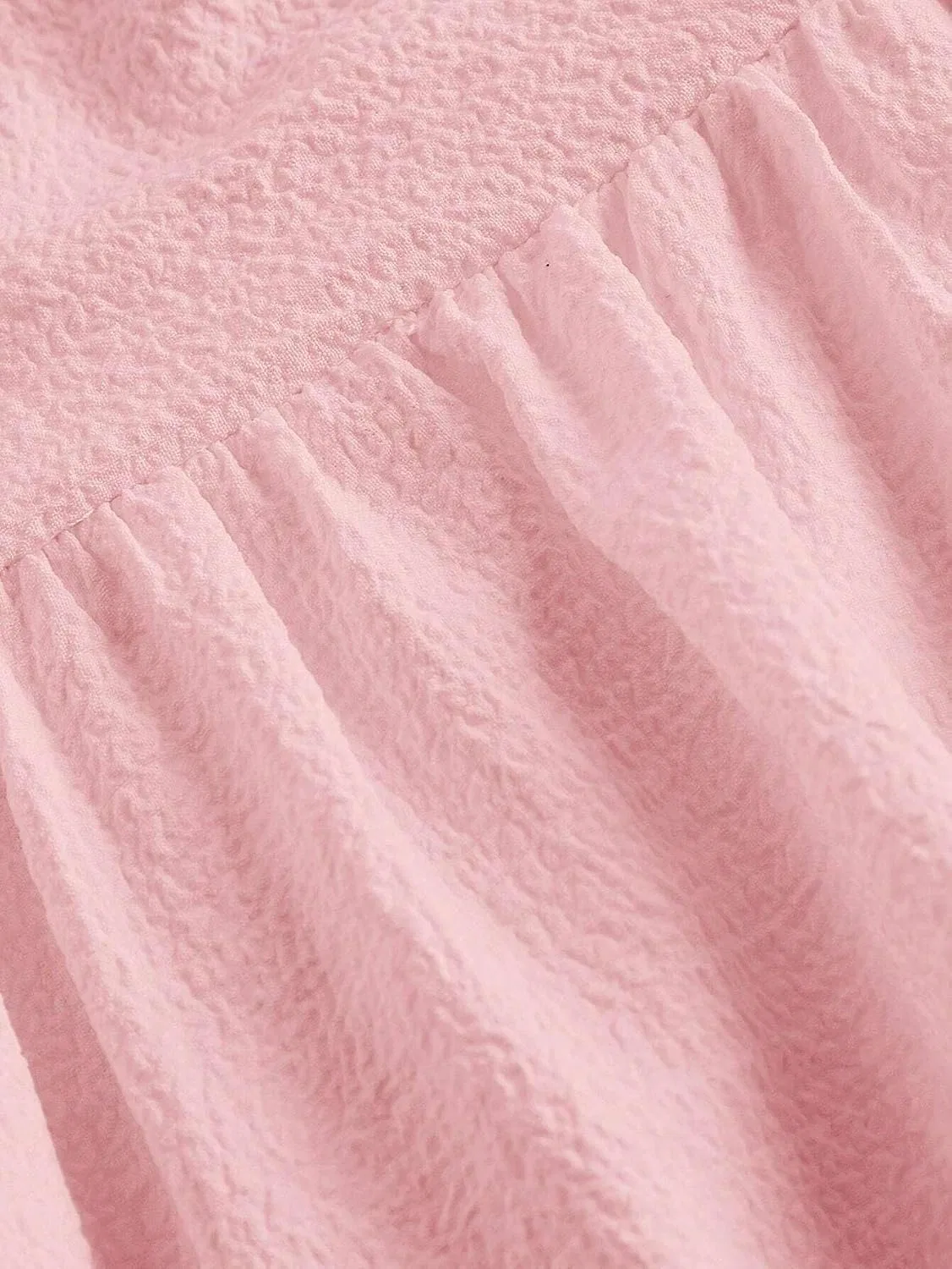 Женское платье с открытыми плечами A-силуэта миди, Pink — фото 2