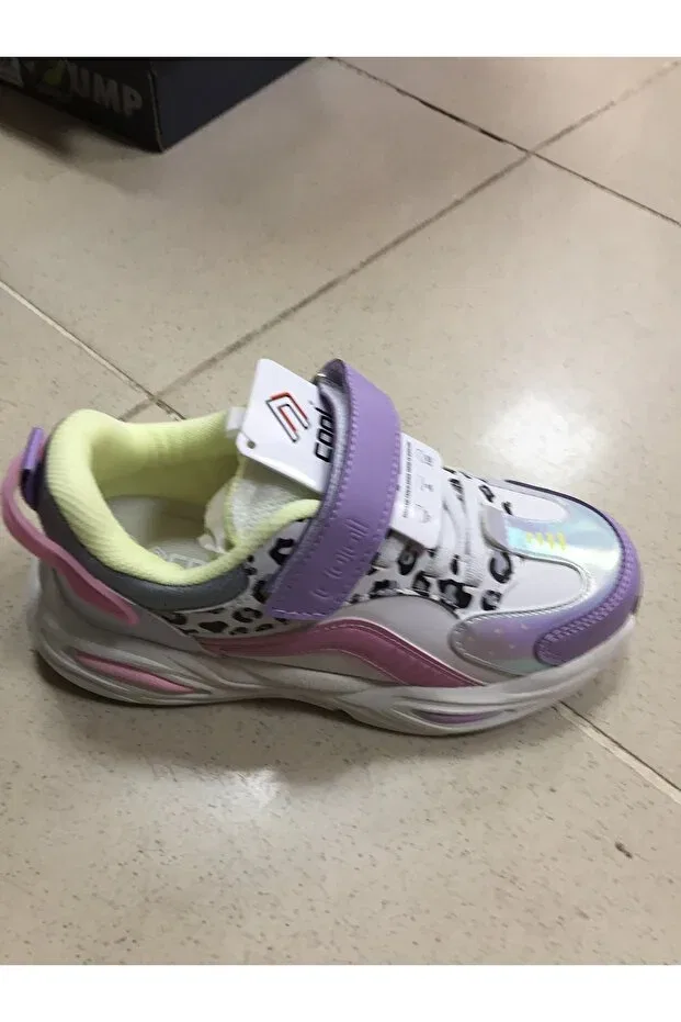 Детские кроссовки для девочек на липучке Cool, Pink