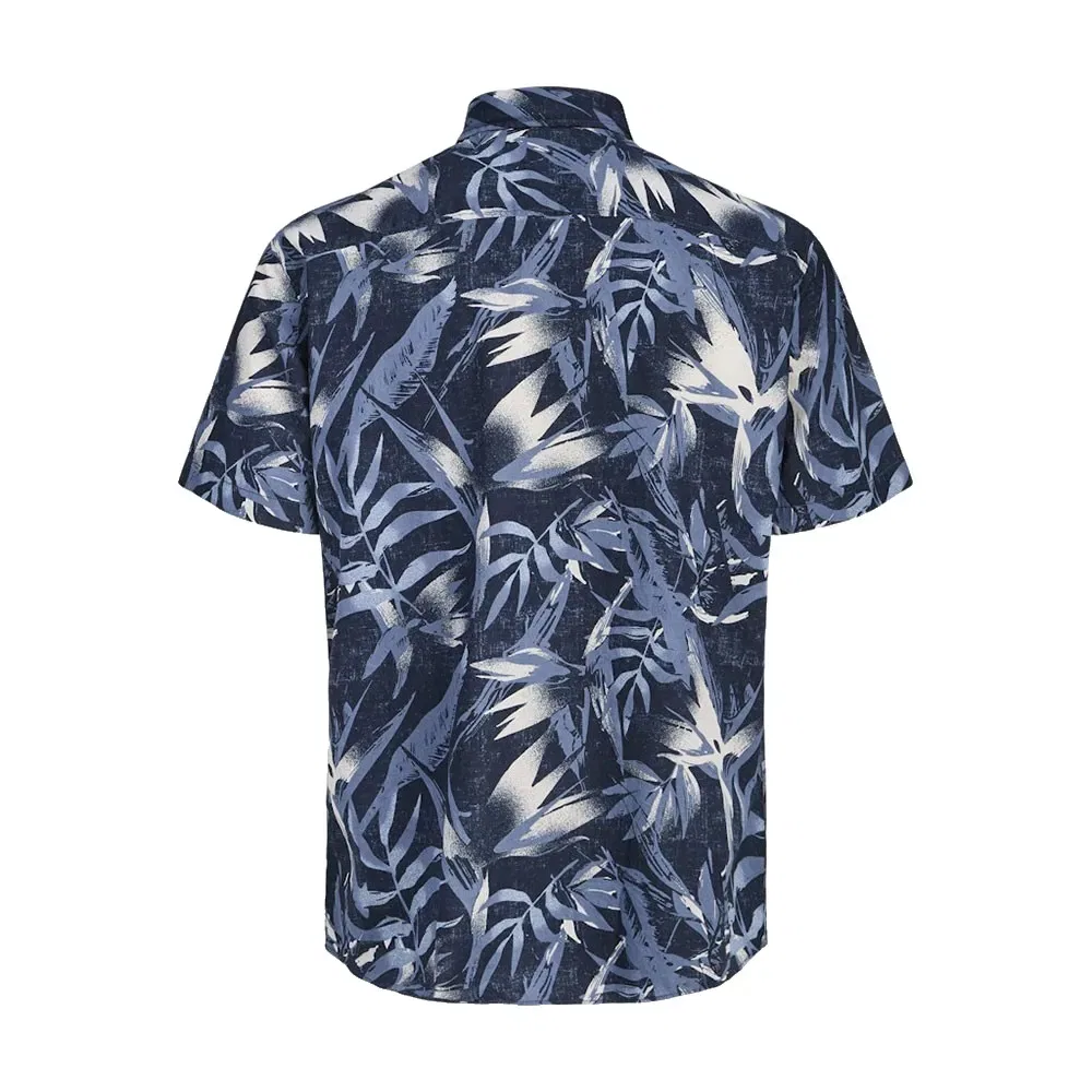 Рубашка с коротким рукавом Honolulu Jack & Jones, синий — фото 2